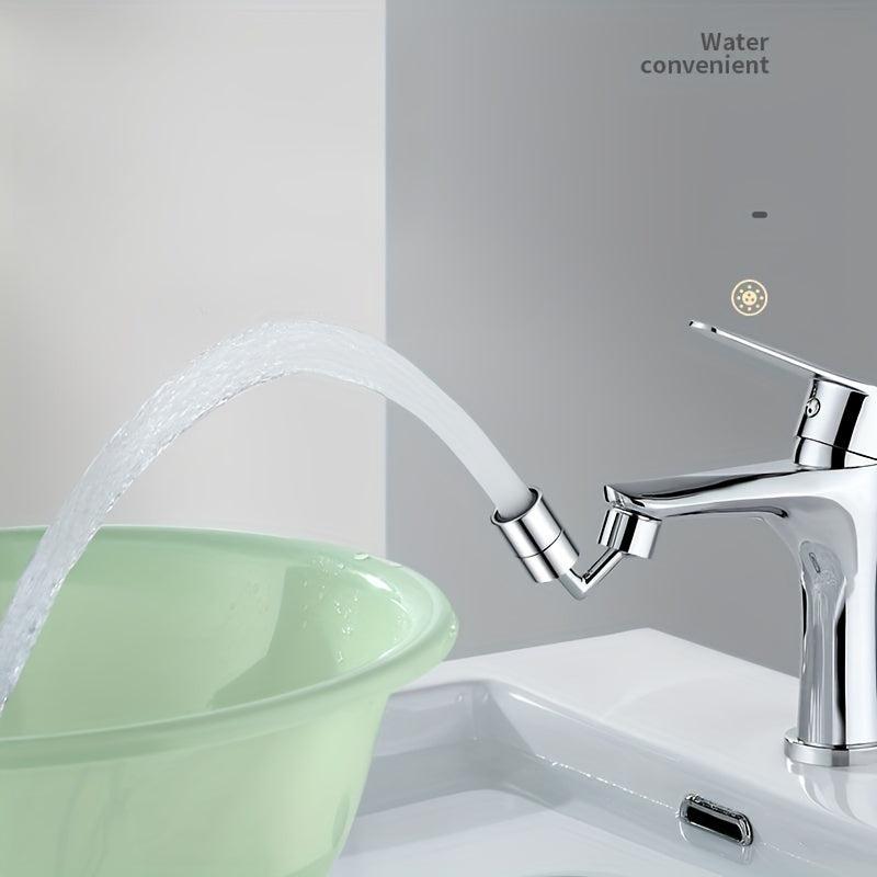 Universal Faucet Extender 720 Rotation No Splash Nozzle for Bathroom Sink & Tub