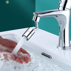 Universal Faucet Extender 720 Rotation No Splash Nozzle for Bathroom Sink & Tub