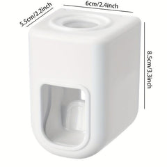 Automatic Toothpaste Squeezer & Holder for Tidy Bathroom