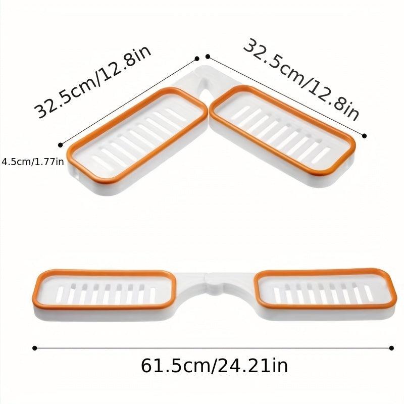 Corner Shower Caddy Wall Mounted Bathroom Storage Rack