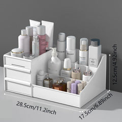 Large Capacity Makeup Storage Box for Bedroom Living Room Bathroom Desktop