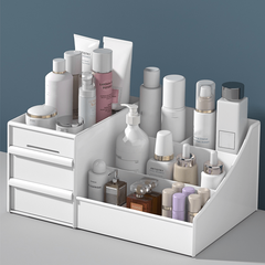Large Capacity Makeup Storage Box for Bedroom Living Room Bathroom Desktop