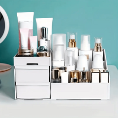 Large Capacity Makeup Storage Box for Bedroom Living Room Bathroom Desktop