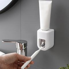 Automatic Toothpaste Dispenser Wall Mounted Punch-Free Bathroom Accesso