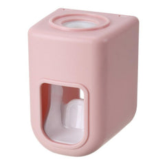 Automatic Toothpaste Dispenser Wall Mounted Punch-Free Bathroom Accesso