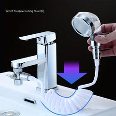 Adjustable Handheld Shower Sprayer with Holder and ON OFF Switch