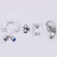 Adjustable Handheld Shower Sprayer with Holder and ON OFF Switch