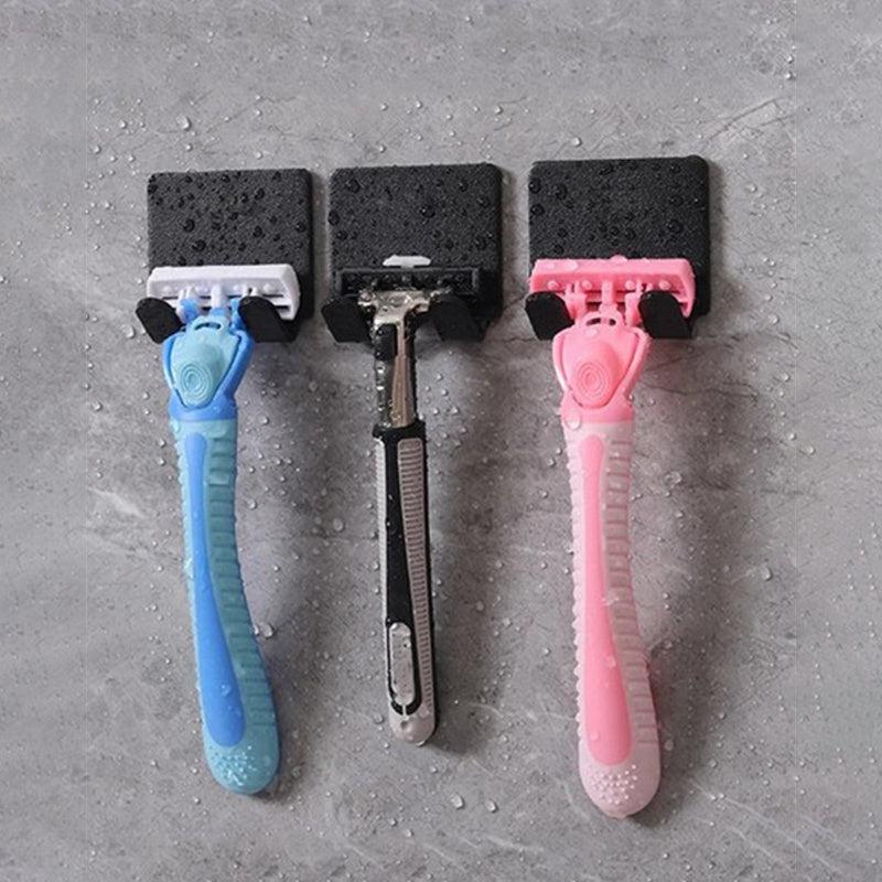 Wall Mounted Shaver Storage Rack Key Hanger Multifunctional Hook B