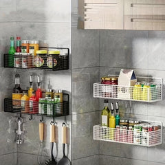Wall Mounted Bathroom Storage Rack Bathroom Hanging Shelf