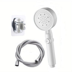 3pcs Adjustable Shower Head High Pressure Water Saving Shower Head