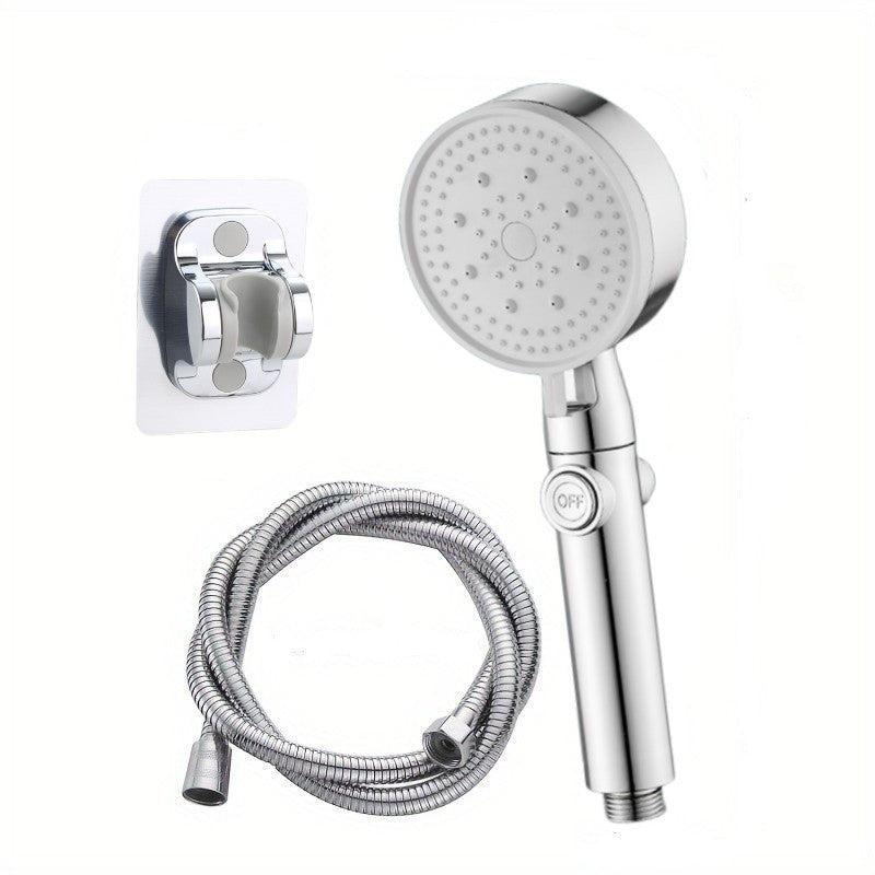 3pcs Adjustable Shower Head High Pressure Water Saving Shower Head