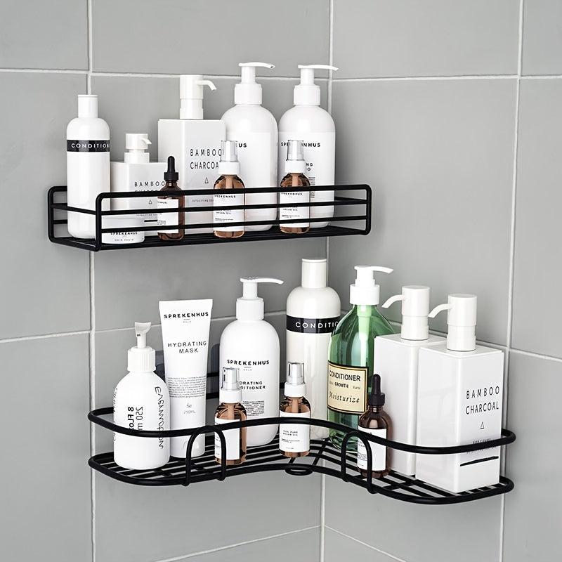 1pc Triangle Shelf Bathroom Corner Shelf Shower Shelf Bedroom Shelf