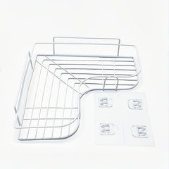 1pc Triangle Shelf Bathroom Corner Shelf Shower Shelf Bedroom Shelf