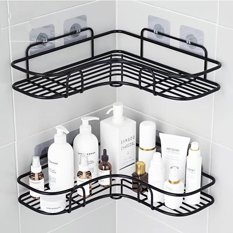 1pc Triangle Shelf Bathroom Corner Shelf Shower Shelf Bedroom Shelf