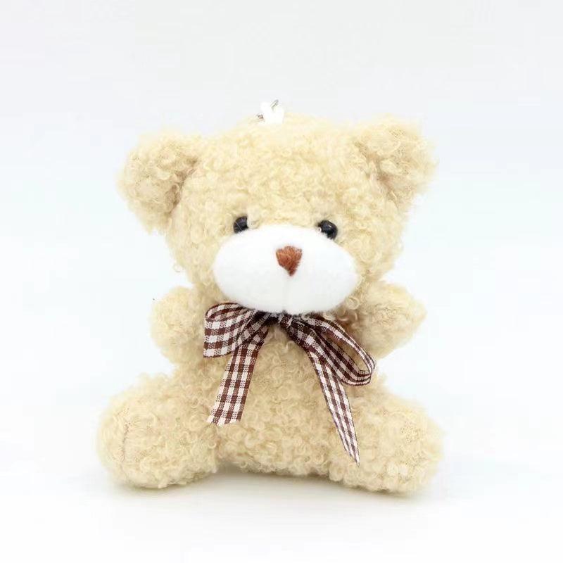 Cute Teddy Bear Plush Toy for Keys and Bags