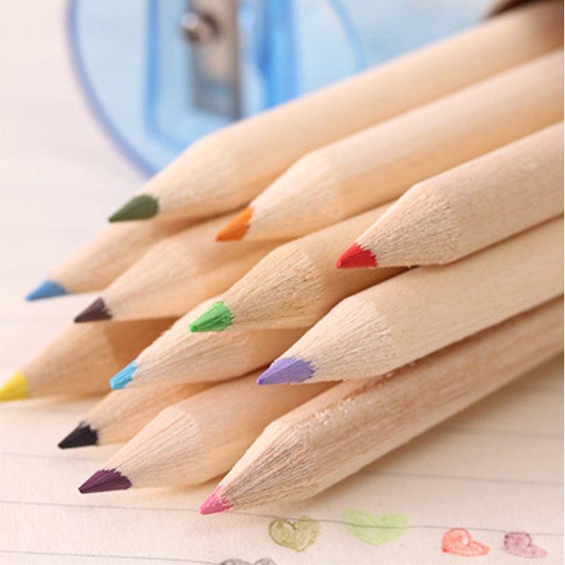 12pcs Box Pencils Stationery Bear Children Student Gift Art C