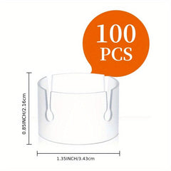 100pcs Balloon Rings Buckle Arch Folder Clip Connector Balloon Clips Wedding