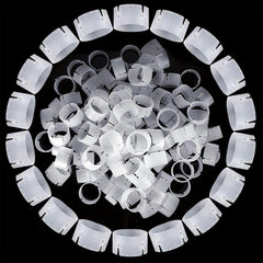 100pcs Balloon Rings Buckle Arch Folder Clip Connector Balloon Clips Wedding