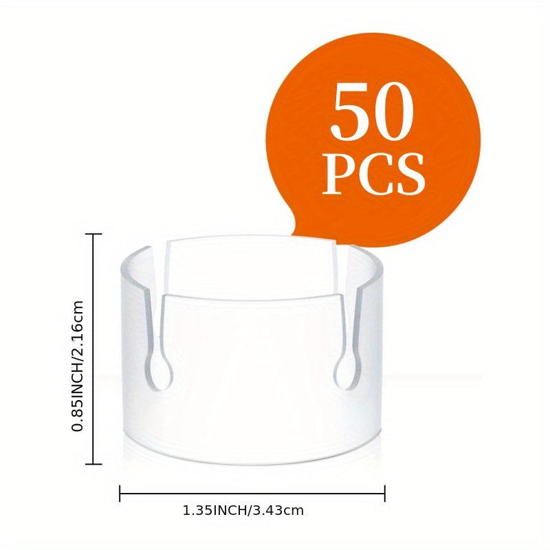 100pcs Balloon Rings Buckle Arch Folder Clip Connector Balloon Clips Wedding