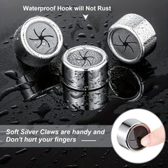 3pcs Adhesive Towel Hook for Kitchen/Bathroom Organizer