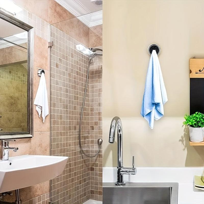 3pcs Adhesive Towel Hook for Kitchen/Bathroom Organizer