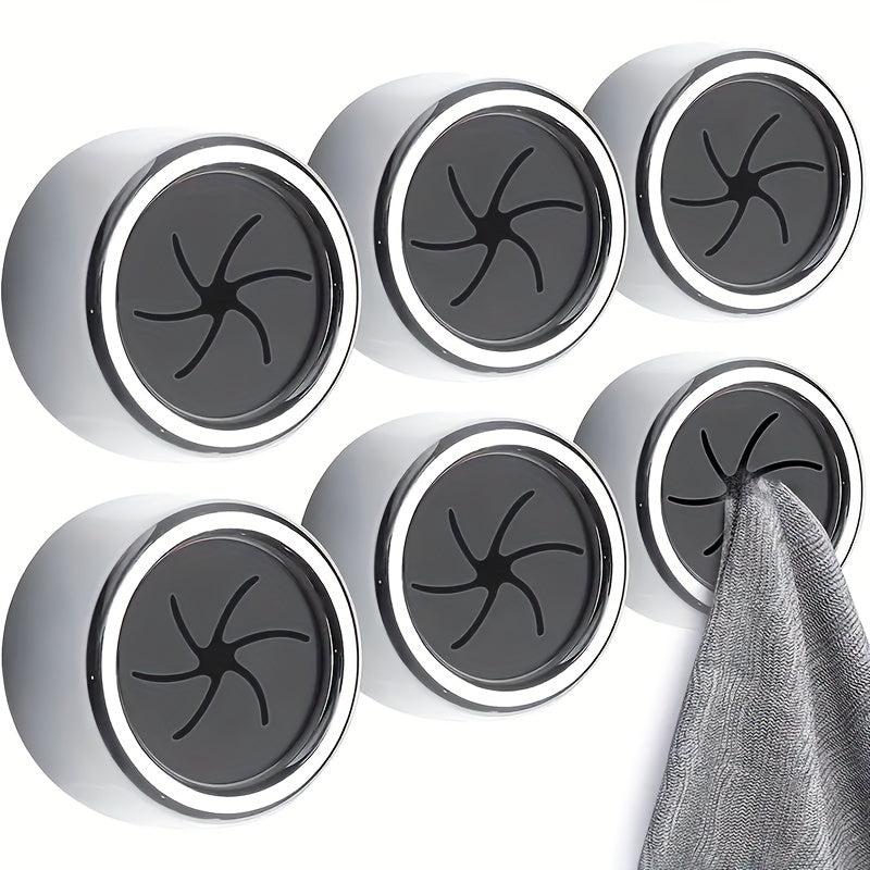 3pcs Adhesive Towel Hook for Kitchen/Bathroom Organizer