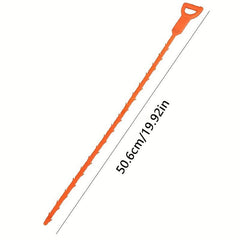 3pcs Solid Sewer Dredging Tool - Home Hair Drain Clog Remover