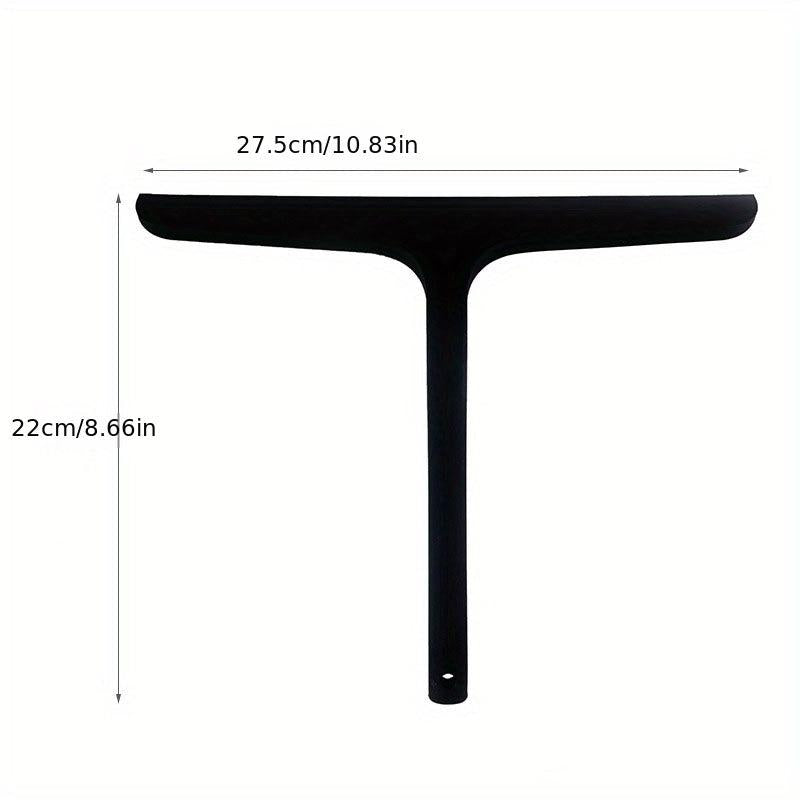 2pcs Shower Squeegee Window Wiper Water Scraper Silicone Bathroom Glass Cleaner