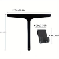2pcs Shower Squeegee Window Wiper Water Scraper Silicone Bathroom Glass Cleaner