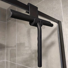 2pcs Shower Squeegee Window Wiper Water Scraper Silicone Bathroom Glass Cleaner