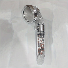High Pressure Handheld Shower Nozzle with Filter for Spa Experience