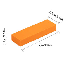 Rubber Limescale Eraser Bathroom Kitchen Cleaning Tool Orange