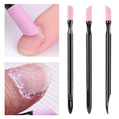 Quartz Stone Nail Cuticle Remover Dead Skin Trimmer