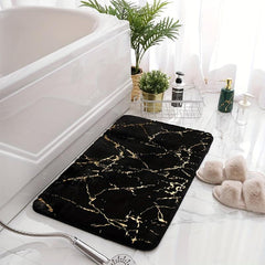 Non Slip Quick Drying Bath Mat Absorbent Thin Washable Bathroom Floor Mat