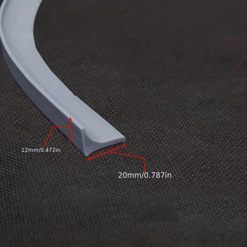 Water Stopper Strip for Bathtub Shower Splash Guard