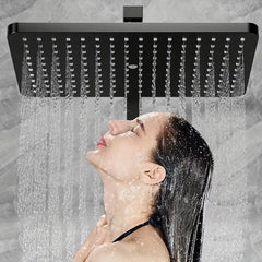 Adjustable Rainfall Shower Head High Pressure Filter Bathing Experience