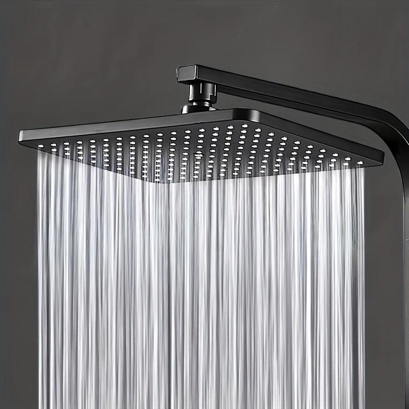 Adjustable Rainfall Shower Head High Pressure Filter Bathing Experience