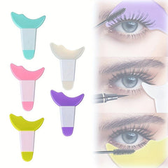 Eyeliner Eyeshadow Stencils Mascara Shield Grooming Comb Tool
