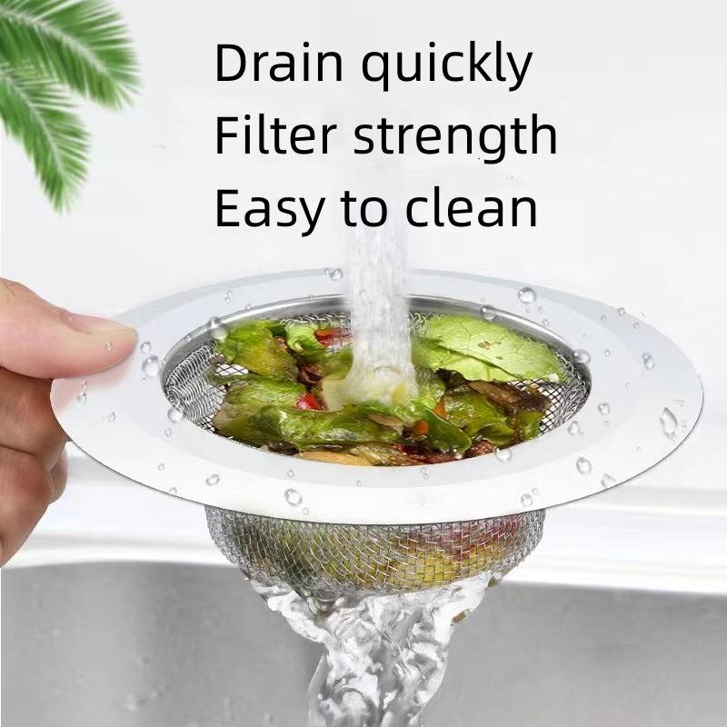 Floor Drain Sink Filter Slag Separation Leakage