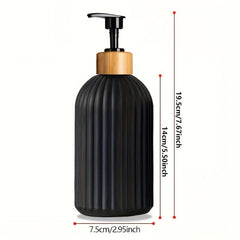 2pcs Matte Liquid Pump Soap Dispenser Convenient Bathroom Organizer