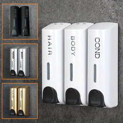 Wall Mounted Manual Press Soap Dispenser Stainless Steel