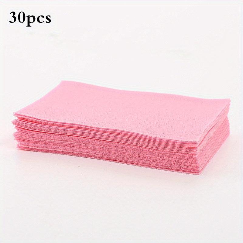 30pcs Toilet and Floor Cleaning Tablets Disposable Cleaning Rag Easy Cleaning