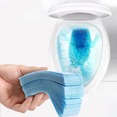 30pcs Toilet and Floor Cleaning Tablets Disposable Cleaning Rag Easy Cleaning