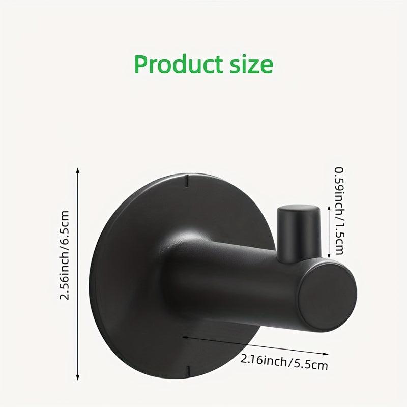 5pcs Strong Adhesive Hooks for Bathroom Kitchen Organizing