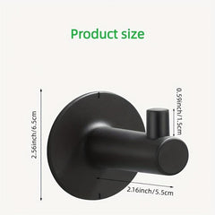5pcs Strong Adhesive Hooks for Bathroom Kitchen Organizing