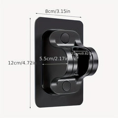 Adjustable Shower Head Bracket Holder for Handheld Shower Hose and Rod