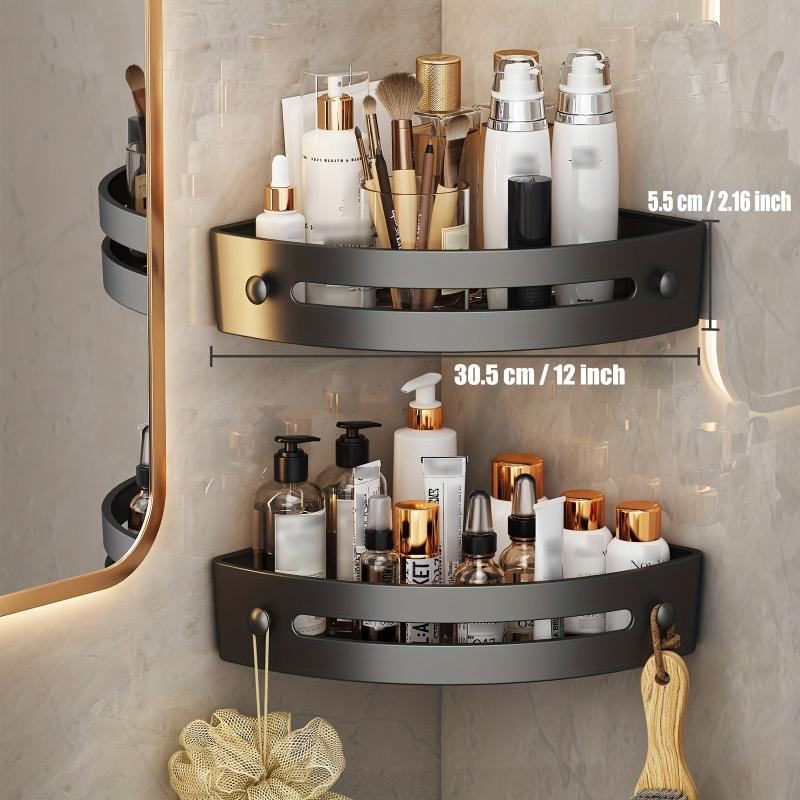 Adhesive Corner Shower Caddy Organizer