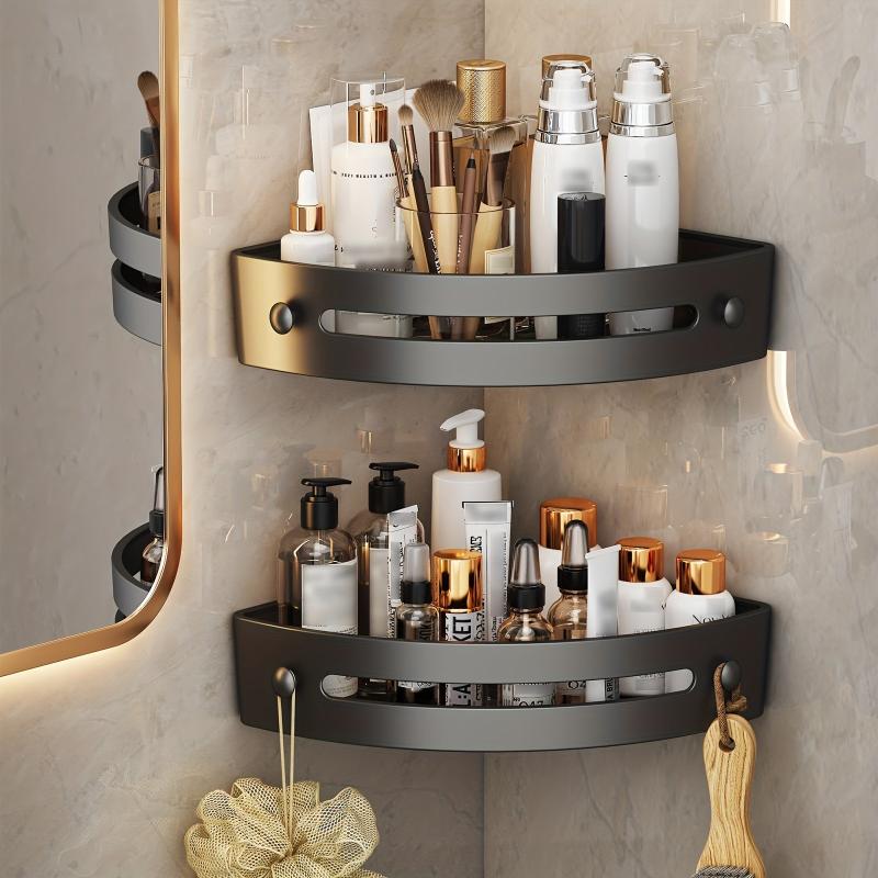 Adhesive Corner Shower Caddy Organizer