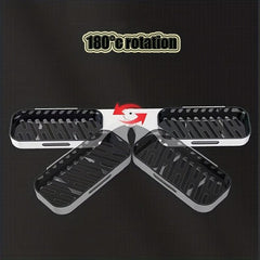 Wall Mounted Plastic Shelf Rack for Bathroom Storage
