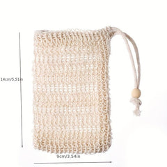 Sisal Soap Bag for Exfoliating & Drying Soap